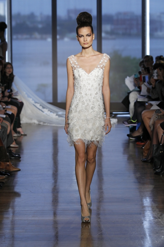 Ines Di Santo - Fall 2014 Couture Bridal - Eos Wedding Dress</p>

<p